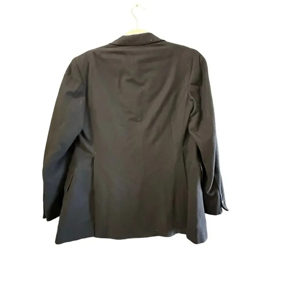 Vintage Le Chevron Double Breasted Wool Sport Coat size 38 - Picture 2 of 9